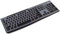 Silikon-Tastaturabdeckung für Logitech K200 MK200 K260 MK260 K270 MK270 schwarz