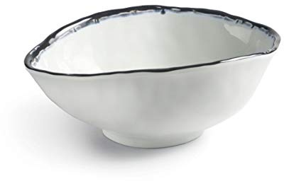 LACOR 63961 - Bol oval de melamina libre de BPA, Diámetro 20'7x16'8x8 cm | En melamina resistente, para mezclar, batir y servir; libre de BPA, con 660 ml de capacidad, práctico y fácil de guardar