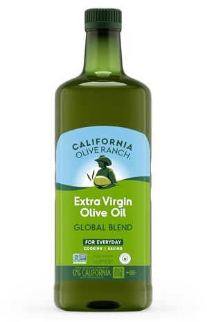 California Olive Ranch, Global Blend Medium Extra Virgin Olive Oil, 1.4L (Pack of 6)