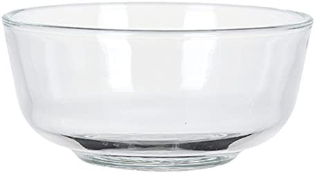 Cabilock 1pièce Bol à Salade Verre Transparent Grand Bol à Fruits Et Desserts Ustensile De Cuisine Pratique Pour Restaurants Et Maison