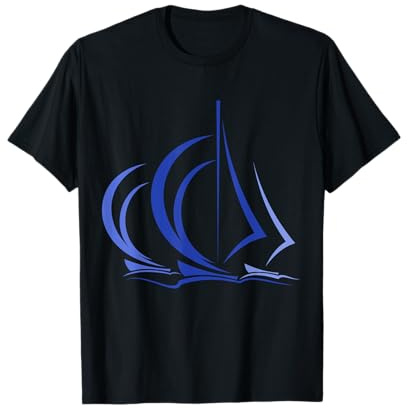 Sailing Segeln tolle Idee für Wassersportler Segelboote T-Shirt