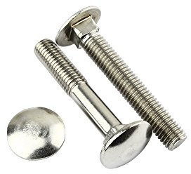 50 Stk Flachrundschraube DIN 603 M6 x 70 - Edelstahl V2A