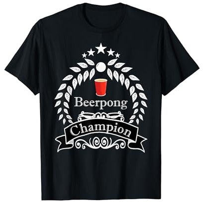 Beerpong Herren Bier Pong Bierpong T-Shirt