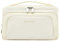 BAGSMART Neceser para hombre, bolsa de viaje de boca ancha para artículos de tocador, kit doble, bolsa higiénica de afeitar impermeable para ducha de baño, accesorios de aseo, beige