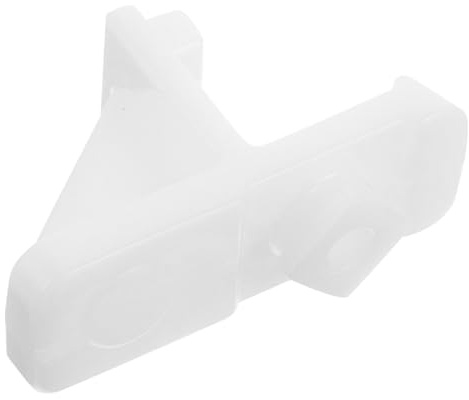 OKUMEYR Shelf Hooks Fridge Accessories Plastic White Freezer Door Clips Versatile Application Prevent Frosting for Home Refrigeration Setup