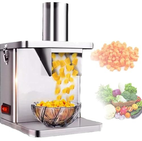 KLYDBMYT Licuadora y picadora de Alimentos para Cocina, procesador de Alimentos pequeño, picadora de Verduras eléctrica, Duradera y de Larga Vida útil, más Segura y cómoda de Usar, 9 mm