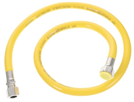 Gatuida Tubo Gas Flessibile Acciaio Inox per Cucina e Resistente Corrosione e Aperte con Incrementato per Naturale