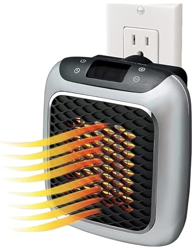 Wellheater Heizung Steckdose, Mini Well Heater Wärmen Sie Ihr Zuhause sofort, Die perfekte Lösung für wohlige Wärme an kalten Tagen