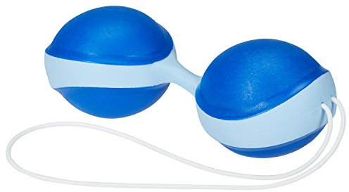 AMOR Vaginalkugeln zum Training der Beckenbodenmuskulatur I Stärkung der Beckenbodenmuskulatur I Medizinische Vaginalkugeln I blau-hellblau I Medizinprodukt