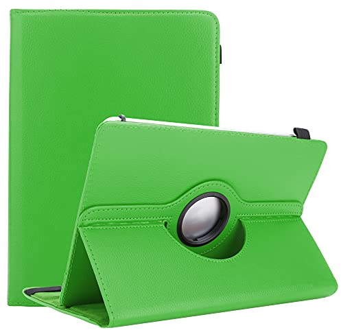 Cadorabo Hülle kompatibel mit Kindle Paperwhite 2018 (10. Gen.) Tablethülle 360 Design aus Kunst Leder Flip Klappbare Magnetische Cover Hülle für Kindle Paperwhite 2018 (10. Gen.) Tasche in Grün