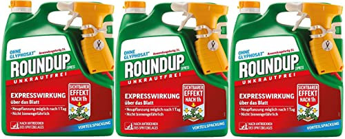3 X 3l Roundup EXPRESS Sprühsystem (Unkrautvernichter)