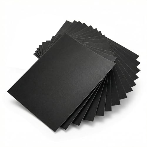 15 Sheets 400 Grit Sandpaper, 9x11 Inch Silicon Carbide Wet and Dry Sand Paper for Wood Furniture Metal Cars Walls DIY Projects