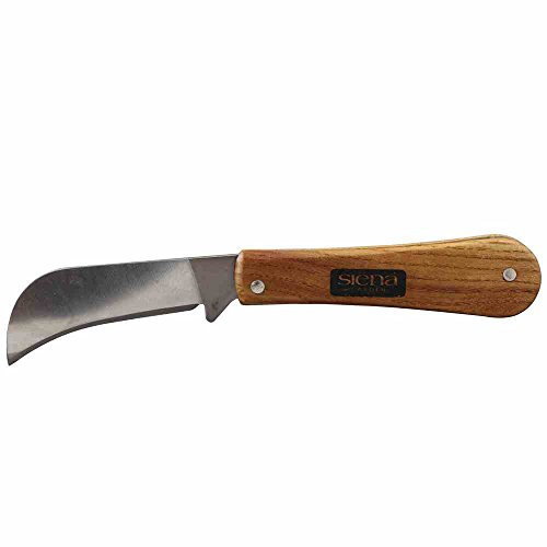 Siena Garden Baumschulmesser Classic Line, Holzgriff, 17cm, 603295