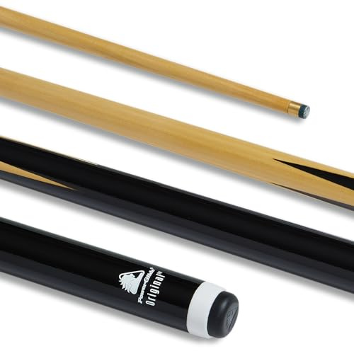 Powerglide Original Unisex Klassischer Snookerqueue, Schwarz, 121,9 cm (48 Zoll)