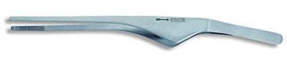 F. DICK Buffetpinzette 25 cm (Servierbesteck aus Edelstahl, Spitze geriffelt, Küchenpinzette, Küchenzange) 90156252
