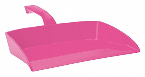 Vikan 56601 High Quality Polypropylene Dustpan / Shovel 330mm Wide, Pink