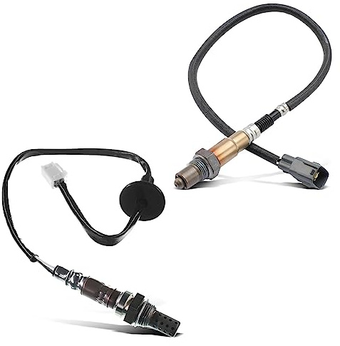 A-Premium O2 Oxygen Sensor Compatible with Toyota Corolla, Matrix & Pontiac Vibe 2003-2004, L4 1.8L, Upstream and Downstream, 2-PC Set, Replace# 8946502110, 8946502171