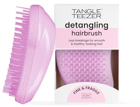 Tangle Teezer Haarbürste, feine und zerbrechliche Entwirrung, Pink Dawn