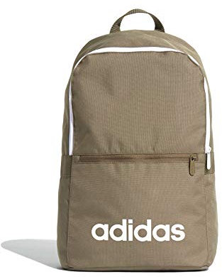 adidas ED0291 Linear Classic Daily - Zaino per l’uso quotidiano, colore: beige/bianco