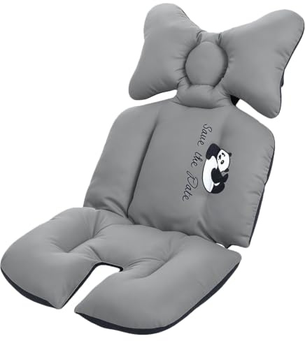Cuscino per passeggino per seggiolone Cuscino per seggiolone Cuscino Fodera per cuscino per testa per bambino Supporto per seggiolino auto Fodera