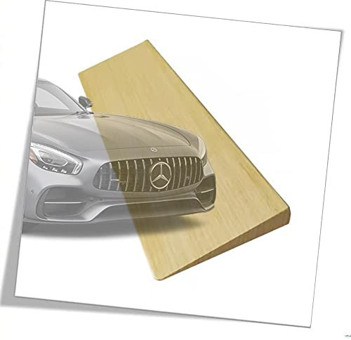 ZJIEX ILOOXI Holz Bordsteinrampe, 1-3.5cm Hohe Türschwellenrampe, Leichte Tragbare Auffahrrampe, rutschfeste Rollstuhlrampe Für Motorrad Auto Rollstuhl Fahrrad(50x10x2cm)