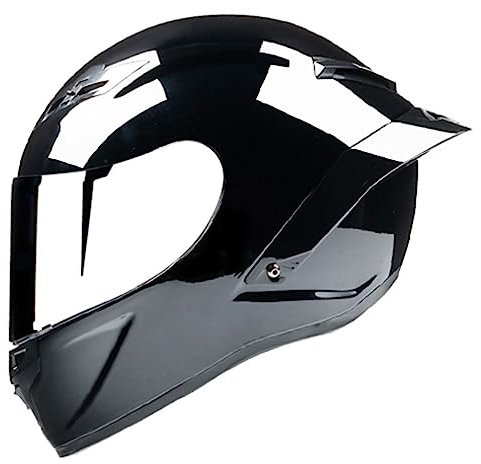 MOTESEN ABS Personalities Sportbikes Motorrad-Vollvisierhelme Motorräder für Unisex Touring Scooter Motorrad-Vollvisierhelme ABS All-Season
