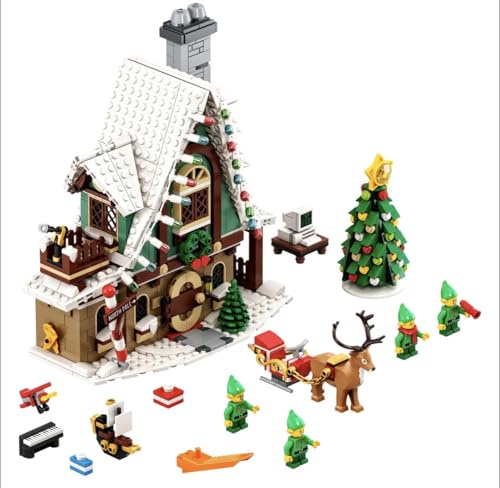 Lego 10275 Elf Club House Weihnachtshütte 18+ (1197 Teile)