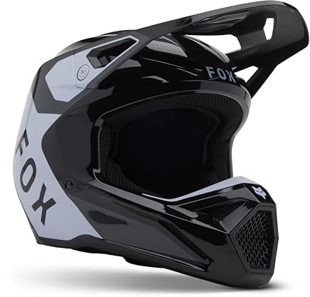 Fox Racing Youth V1 Motocross Dirt Bike Helmet, Black, Medium