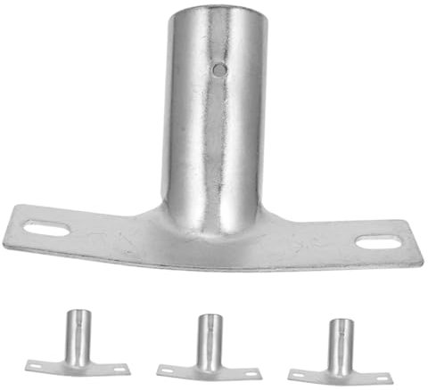 KOCKSHION 4pcs Floor Broom Handle Connector Ergonomic Replacement Bracket Tips for Telescopic Poles Comfortable Grip for Efficient Home Cleaning