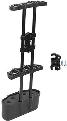 Cocoarm Bogenschießen -Ausrüstung Bogenzubehör Pfeilkender 5 Pfeilhalter Einstellbare Halterung mit Vibrationen Absorbierende Haube für den Außengebrauch