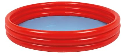 Aqua Rite Kids Paddling Pool – 3 Ring Inflatable Garden Pool for Toddlers | Outdoor Round Swimming Tub | Easy to Inflate & Store | Summer Water Fun (157 x 25 cm)