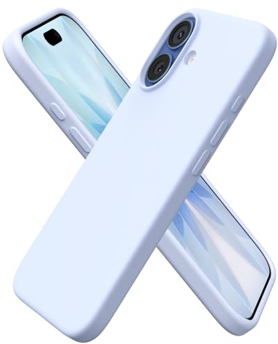 ORNARTO für iPhone 17 Hülle aus Silikon 6,3 Zoll - Baby blau | Premium Flüssigsilikon, dünne Handyhülle, weich und griffig, tolle Haptik, stoß- und kratzfest, große Farbauswahl