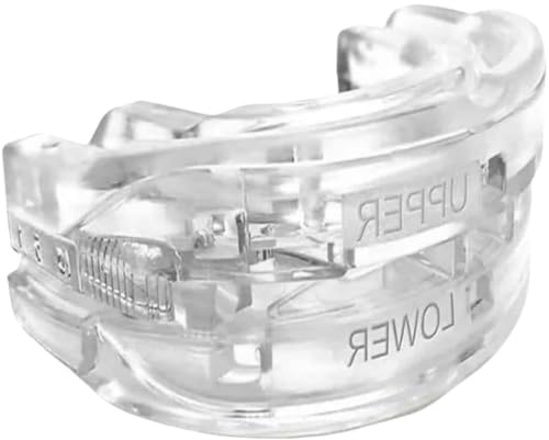 Snroerx Plus Anti-snoring Mouthpiece Mandibular Advancement, Adjustable Fit Soft Flexible Material