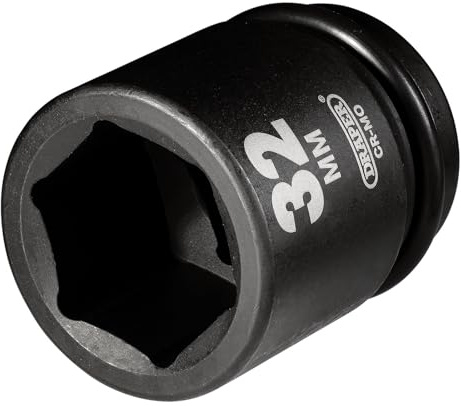 Draper 28743 - Juego de vasos para llaves (tamaño: 32mm)