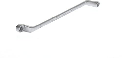 GEDORE Llave de doble anillo, Ancho de llave 8+10 mm, Acodada, En ángulo de 5°, Fina, De doce cantos, Perfil UD, Llave, 2 8X10