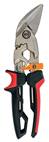 Fiskars PowerGear - Tijeras de aviación (corte izquierdo desplazado)