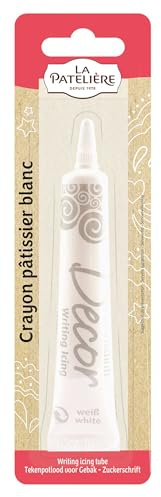 LA PATELIERE Crayon Pâtissier Blanc 25 g