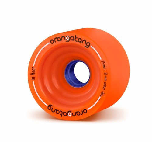 Orangatang Longboardrollen In Heat 75mm 80A (orange)