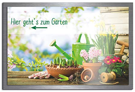 Premium Designer Hausnummer mit UV Druck und Montage Set - 30x20 cm - Familien-Haus Garten-Schild für die Haustür Ferienhaus…