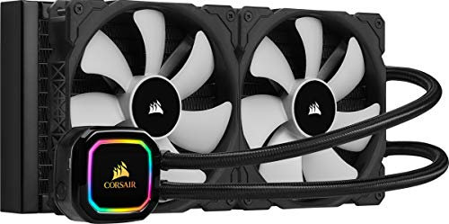 Corsair iCUE H115i RGB PRO XT Sistema di Raffreddamento a Liquido per CPU, Radiatore da 280 mm, Due Corsair ML Ventole PWM da 140 mm, 400 - 2000 RPM, Testina Pompa RGB Dinamica Multizona, Nero