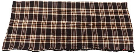 VBESTLIFE Wollschlafsack Tragbarer Reise-Warmer Schlafsack für Erwachsene Im Freien, Camping, Wandern, Klettern, Wollschlafsack-Futter (Kaffeegitter)
