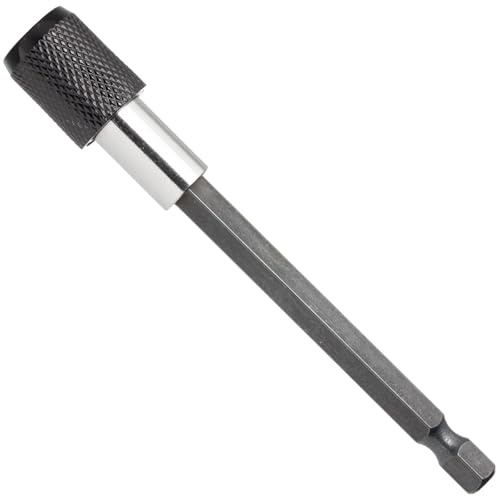 YoiYee Magnetic Bit Holder Extension, 10cm Universal 1/4-inch Hex Shank, Quick Release, Heavy Duty, Magnetic Tip, Screwdriver Bit Holder