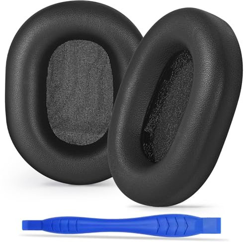 Aurivor Echte Leder Ersatz-Ohrpolster für Sony WH-1000XM5 Noise-Cancelling-Kopfhörer, Premium XM5 Ohrenkissen aus weichem Lammleder mit optimiertem Memory-Schaum