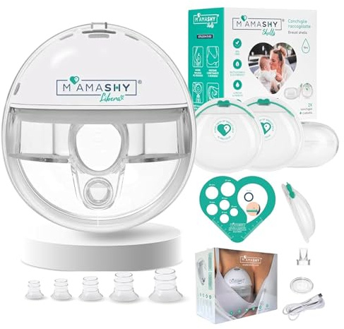 MAMASHY LIBERA GO – Tiralatte Elettrico Per Allattamento Indossabile