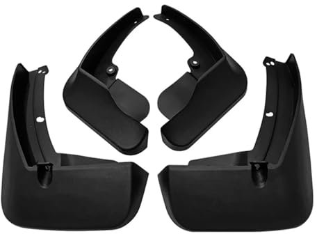 Parafanghi compatibili for VW -Teramont X 2019-2022 4 pezzi Parafanghi in polipropilene for auto Paraspruzzi anteriori e posteriori personalizzati
