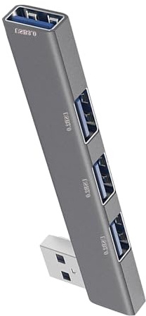 Hub USB 3.0, Hub USB 3.0 – Extension USB 4 Ports, de données Rapide, hub USB avec 4 Ports, Plusieurs hubs USB 3.0, Extension USB pour Ordinateur Portable, Clavier, Souris