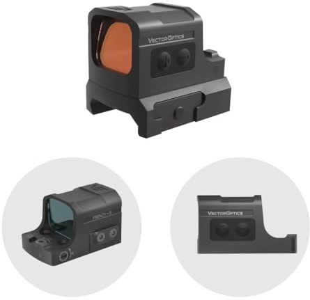 Vector Optics SCRD-68 Frenzy-S 1x17x20 Enclosed Rotpunkt Visier für Sport, Airsoft und Jagd, Luftgewehr, Ziel-Visier, Reflex-Visier, Red-Dot zum zielen
