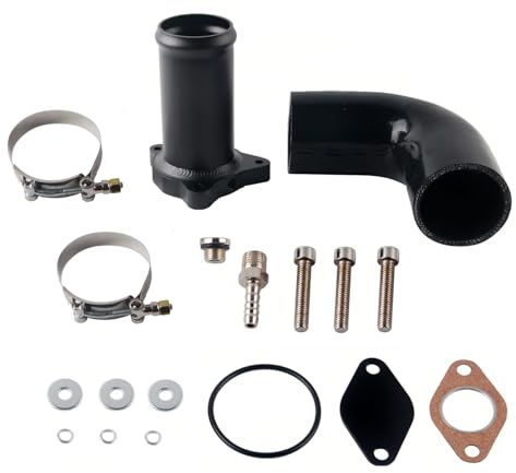 Hugwish Kit De Soppressione Egr 1.9tdi Per ASZ, ARL, BLT, BKC, BXE, BJB, BXF, BSW, BUK, BPX, AXC, AXB, AUY, BVK, BTB, AVF, AWX, Valvola Eliminazione EGR 57 mm Per A3 A4 A6 Golf