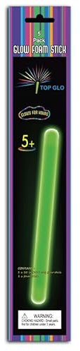 DJP 10 Premium Foam Glow Stick (Green) - Pack of 5