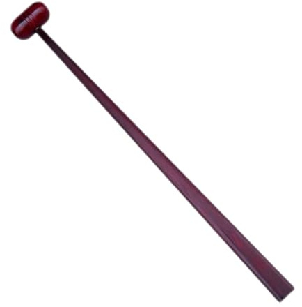 WHAMVOX Holzklöppel Rhythmusstab Percussion Mallet für Tempel Glocken Antikes Design für Kaiser Glocken und Zeremonielle Instrumente